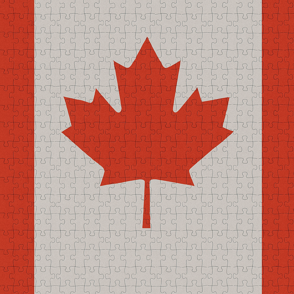 Canadian Flag Puzzle – 1000 Pieces, 20x30"