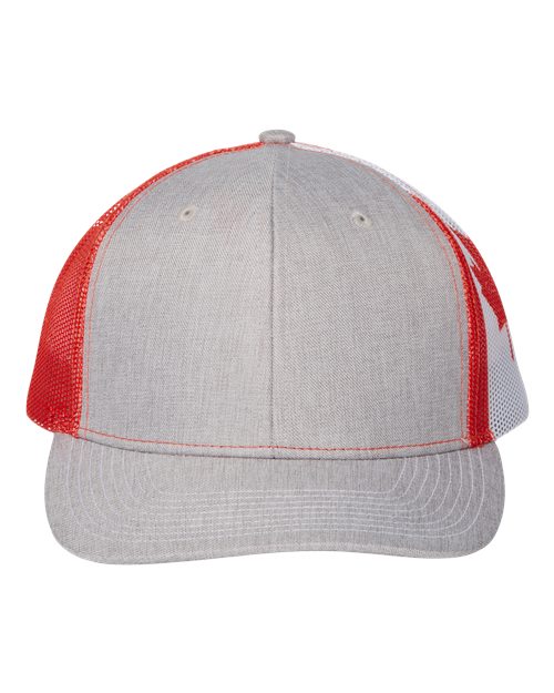 Printed Mesh Trucker Cap - - 11054