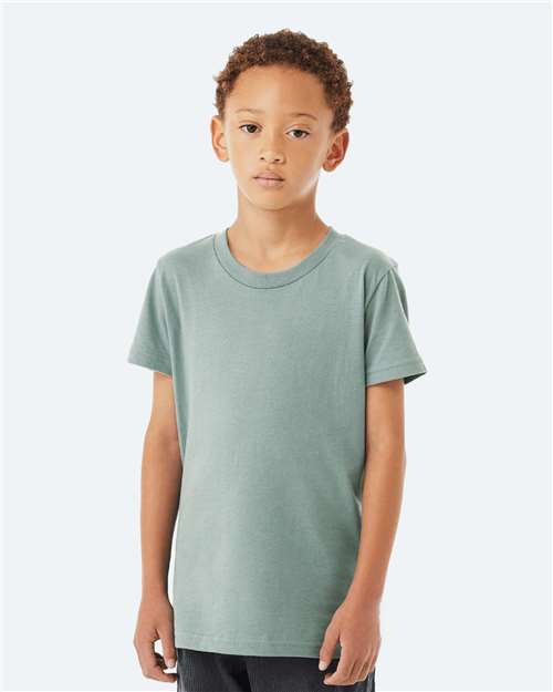 Youth Jersey Tee - Dusty Blue - - 2209