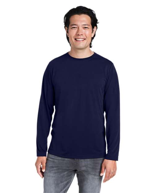 Unisex Fusion ChromaSoft™ Performance Long Sleeve T-Shirt - - 13253 - Toronto Screen Printing- Color