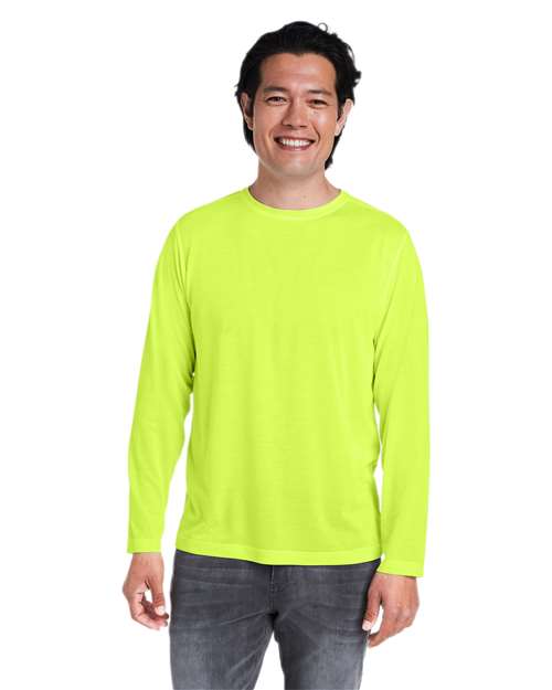 Unisex Fusion ChromaSoft™ Performance Long Sleeve T-Shirt - - 13253 - Toronto Screen Printing- Color