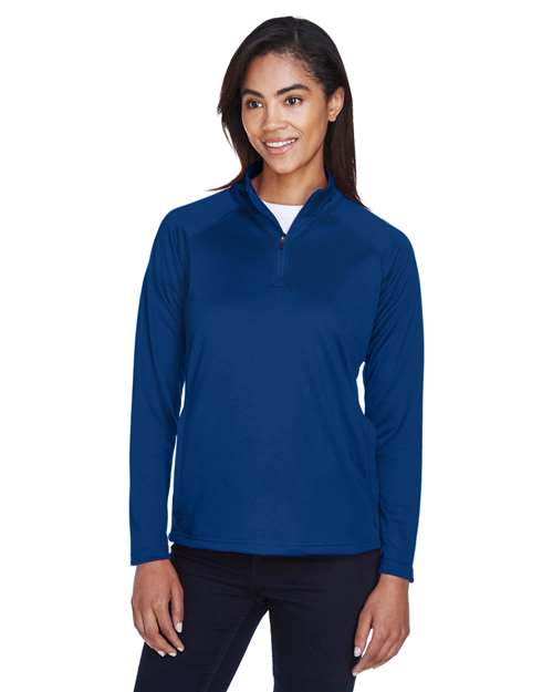 Women's Stretch Tech-Shell® Compass Quarter-Zip Pullover - - 13363 - Toronto Screen Printing- Color
