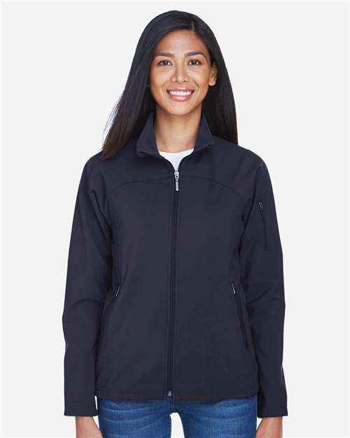 Women's 3-layer Fleece Performance Soft Shell Jacket - - 14172