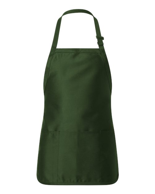 Full-Length Apron with Pouch Pocket - - 5859 - Toronto Screen Printing- Color