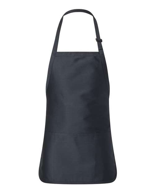 Full-Length Apron with Pouch Pocket - - 5859 - Toronto Screen Printing- Color