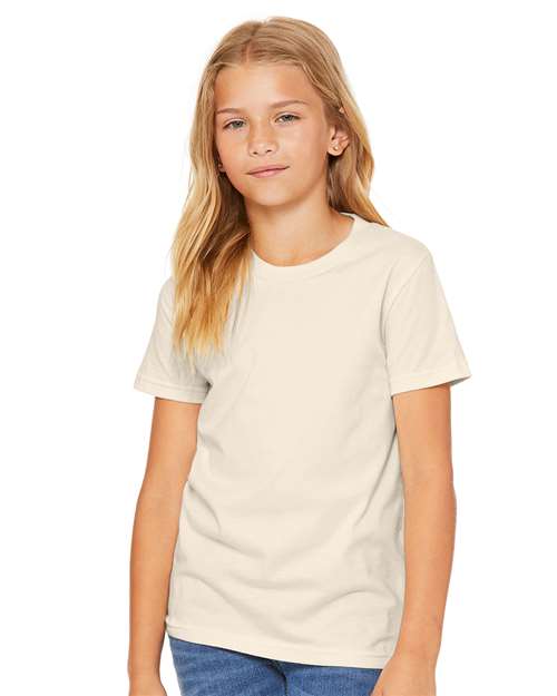Youth Jersey Tee - Natural - - 2209