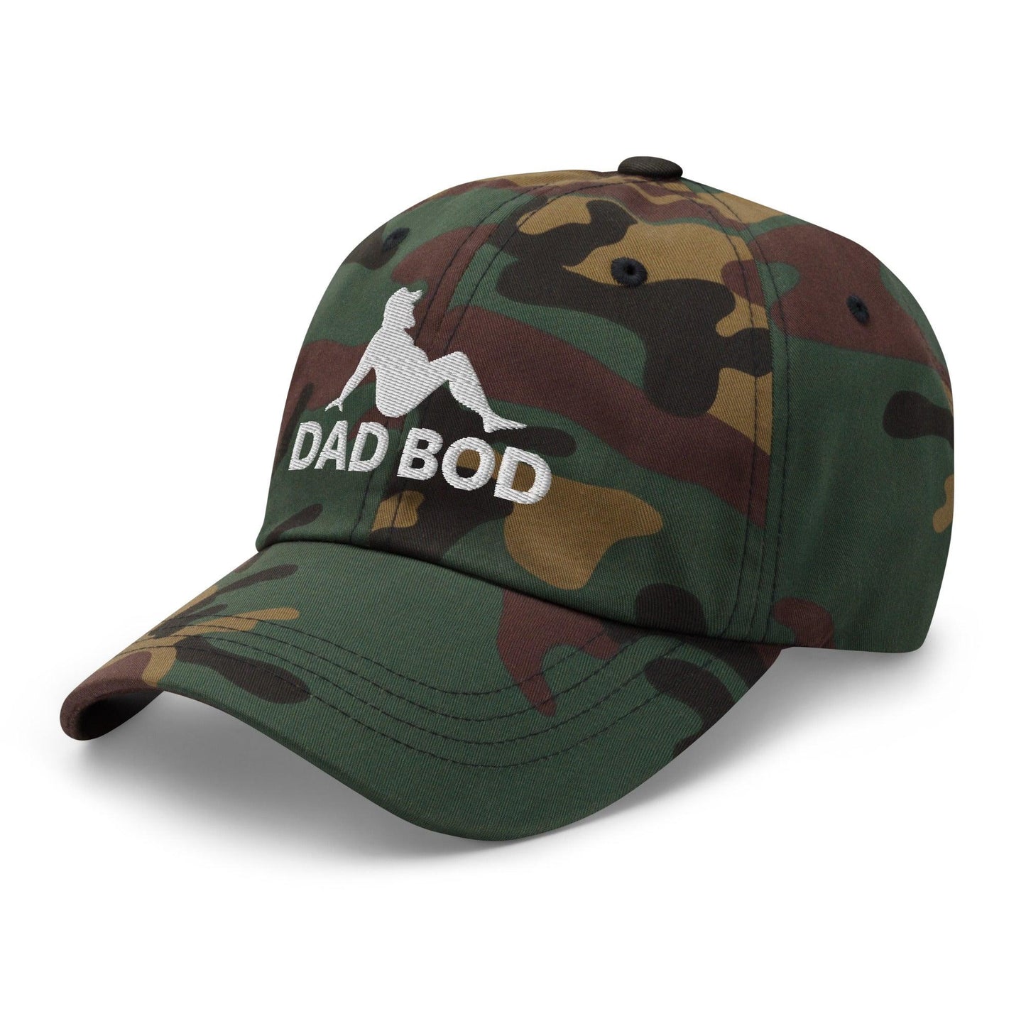 Dad Bod Mud Flap Silhouette Embroidered Hat