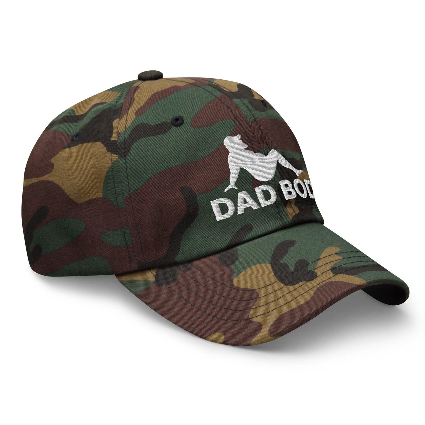 Dad Bod Mud Flap Silhouette Embroidered Hat