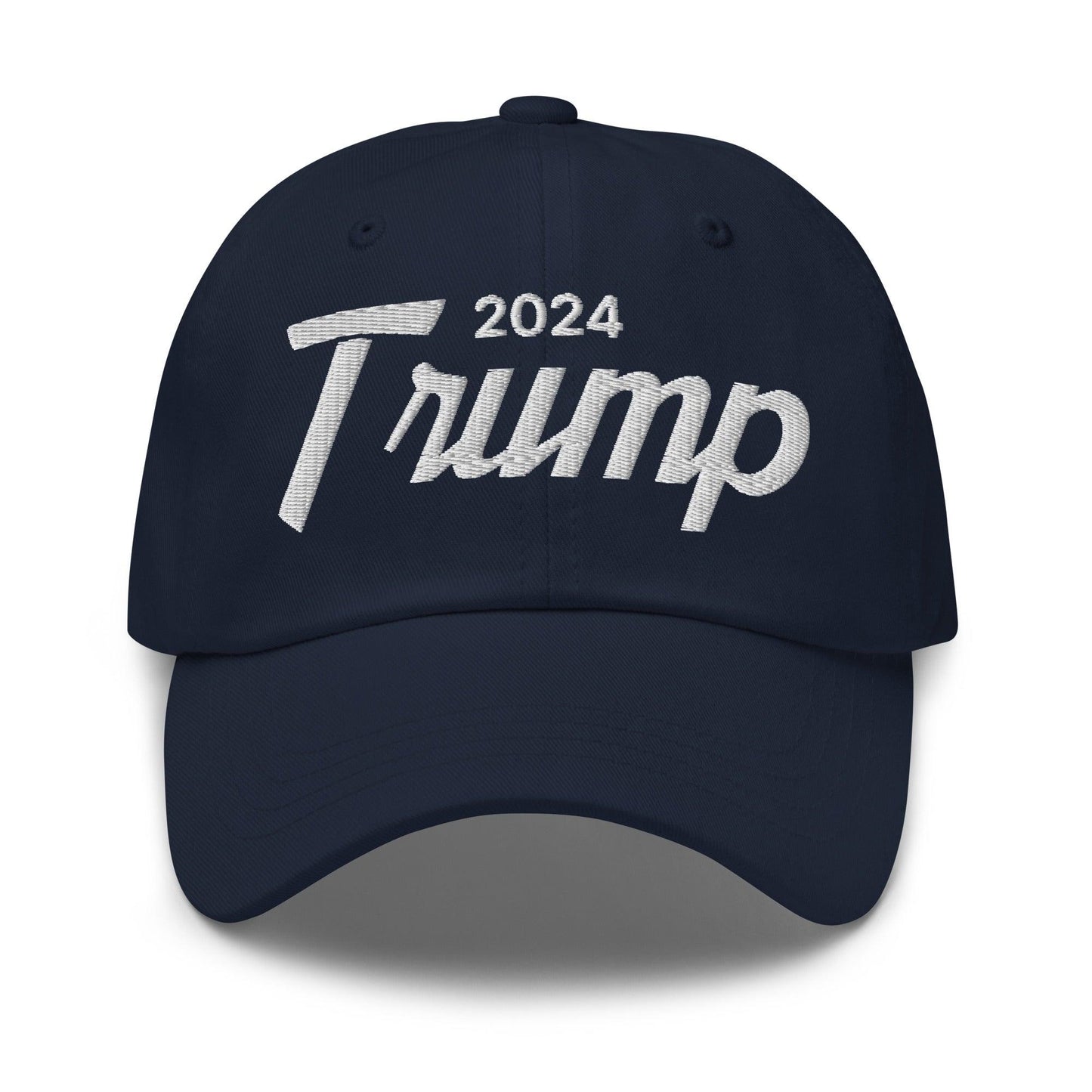 Donald Trump 2024 Vintage Sports Dad Hat - Navy - Headwear