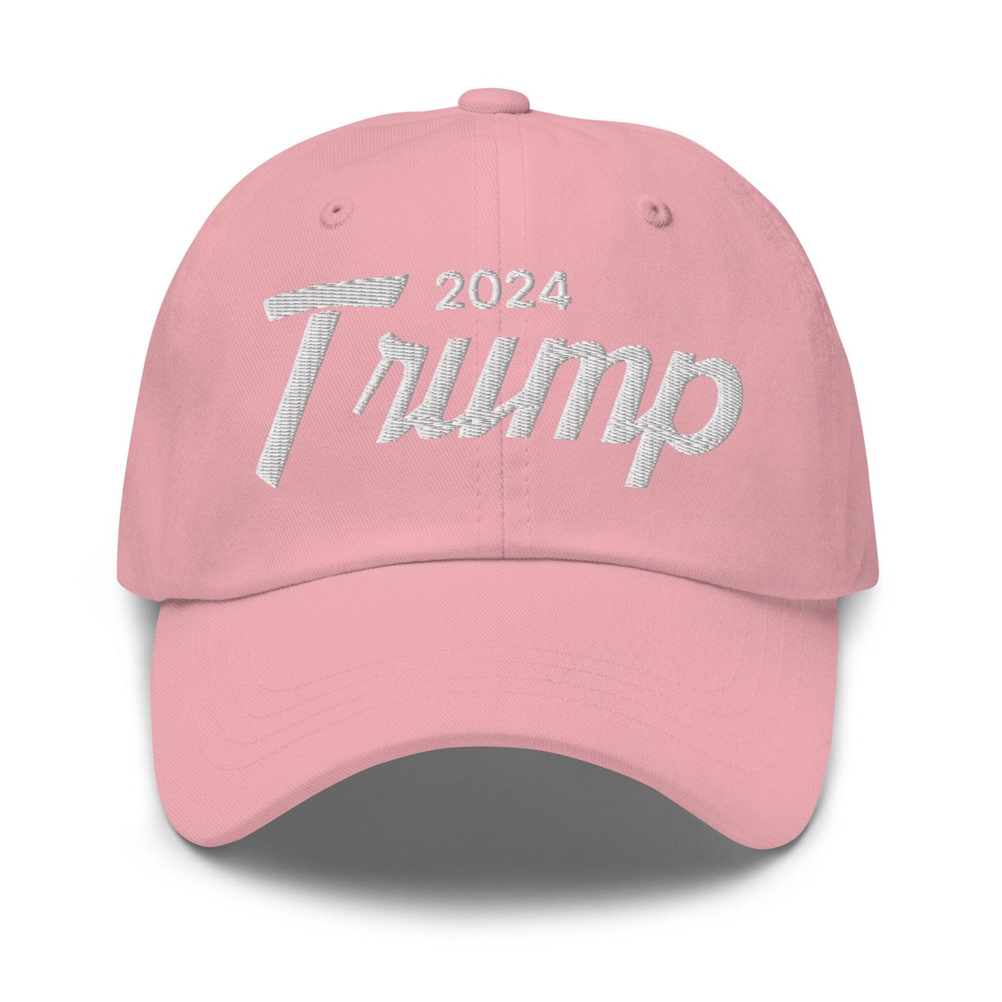 Donald Trump 2024 Vintage Sports Dad Hat - Pink - Headwear