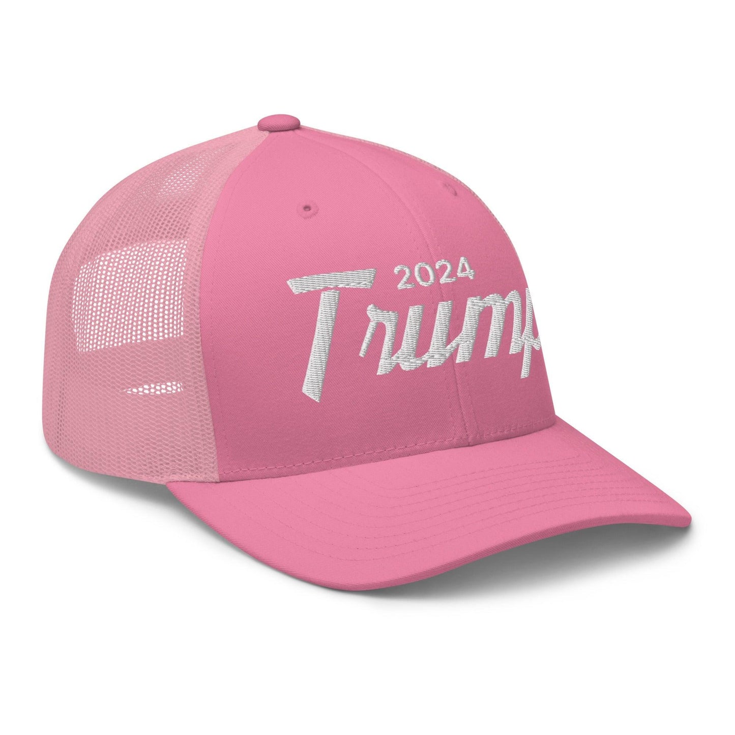 Donald Trump 2024 Vintage Sports Script Retro Trucker Hat - Headwear