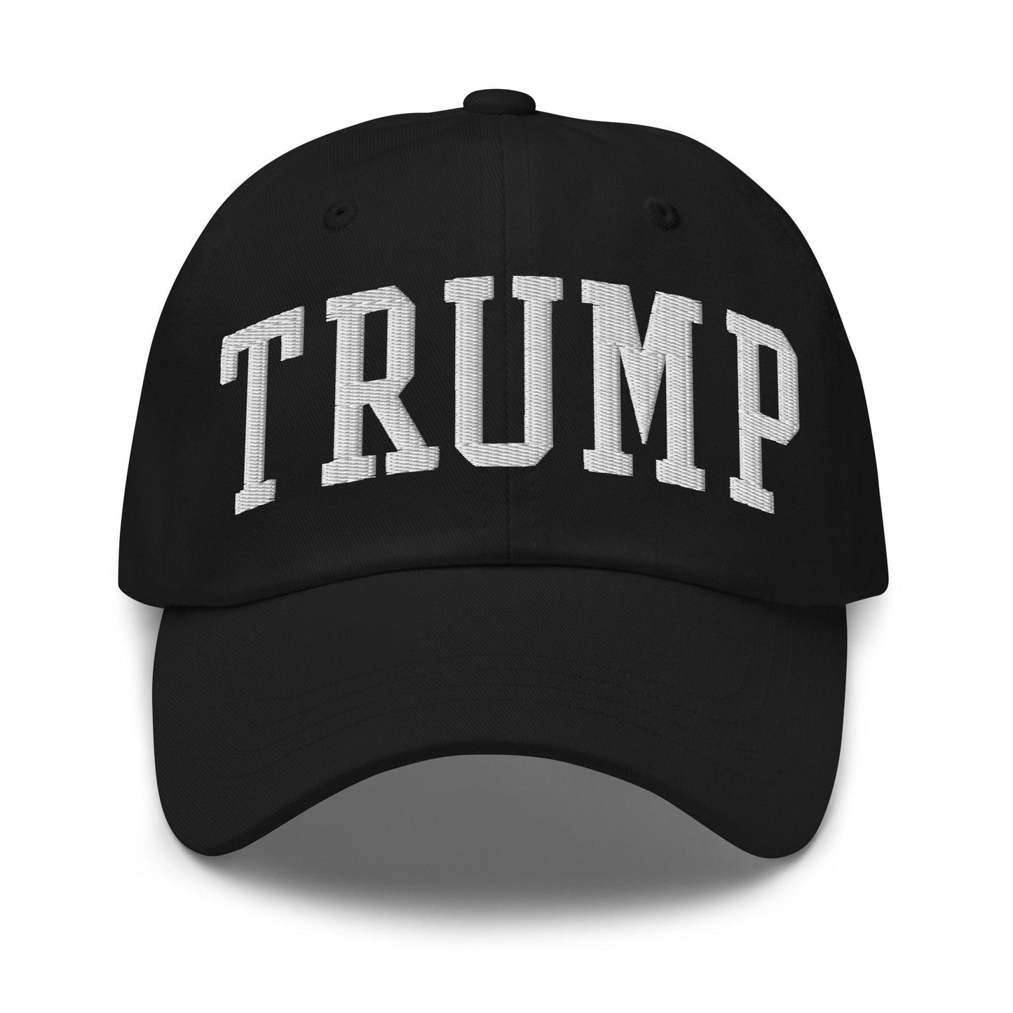 Donald Trump Block Golf Dad Hat - Black - Headwear
