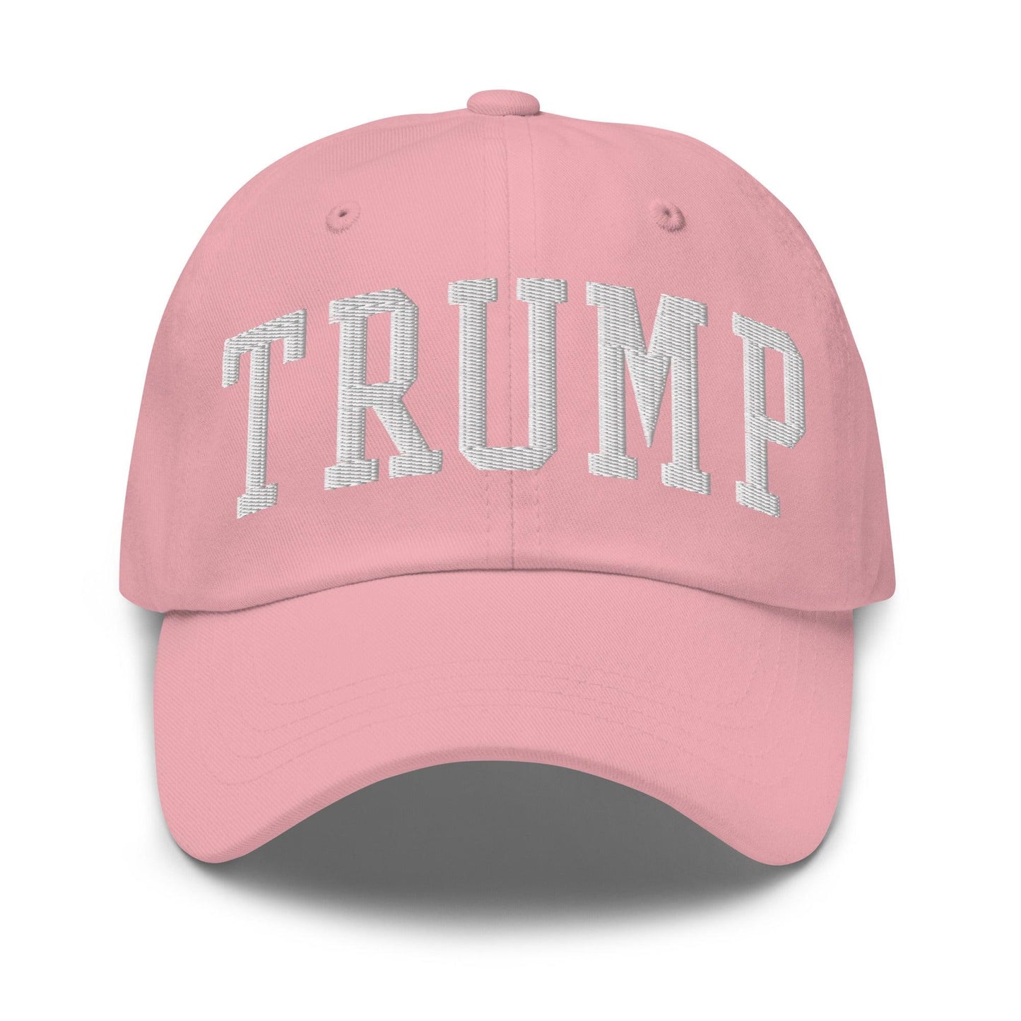 Donald Trump Block Golf Dad Hat - Pink - Headwear