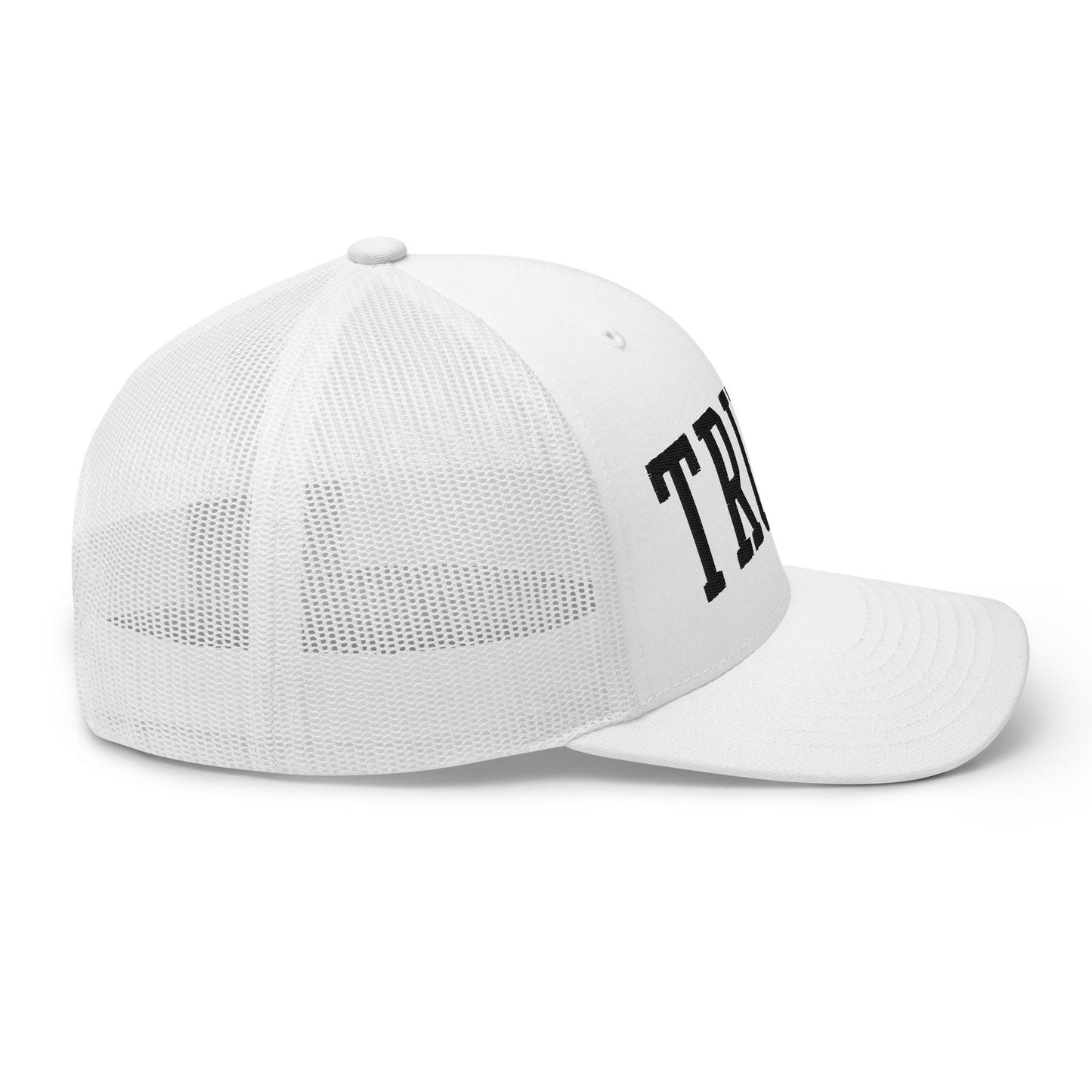Donald Trump Block Retro Trucker Hat - Headwear