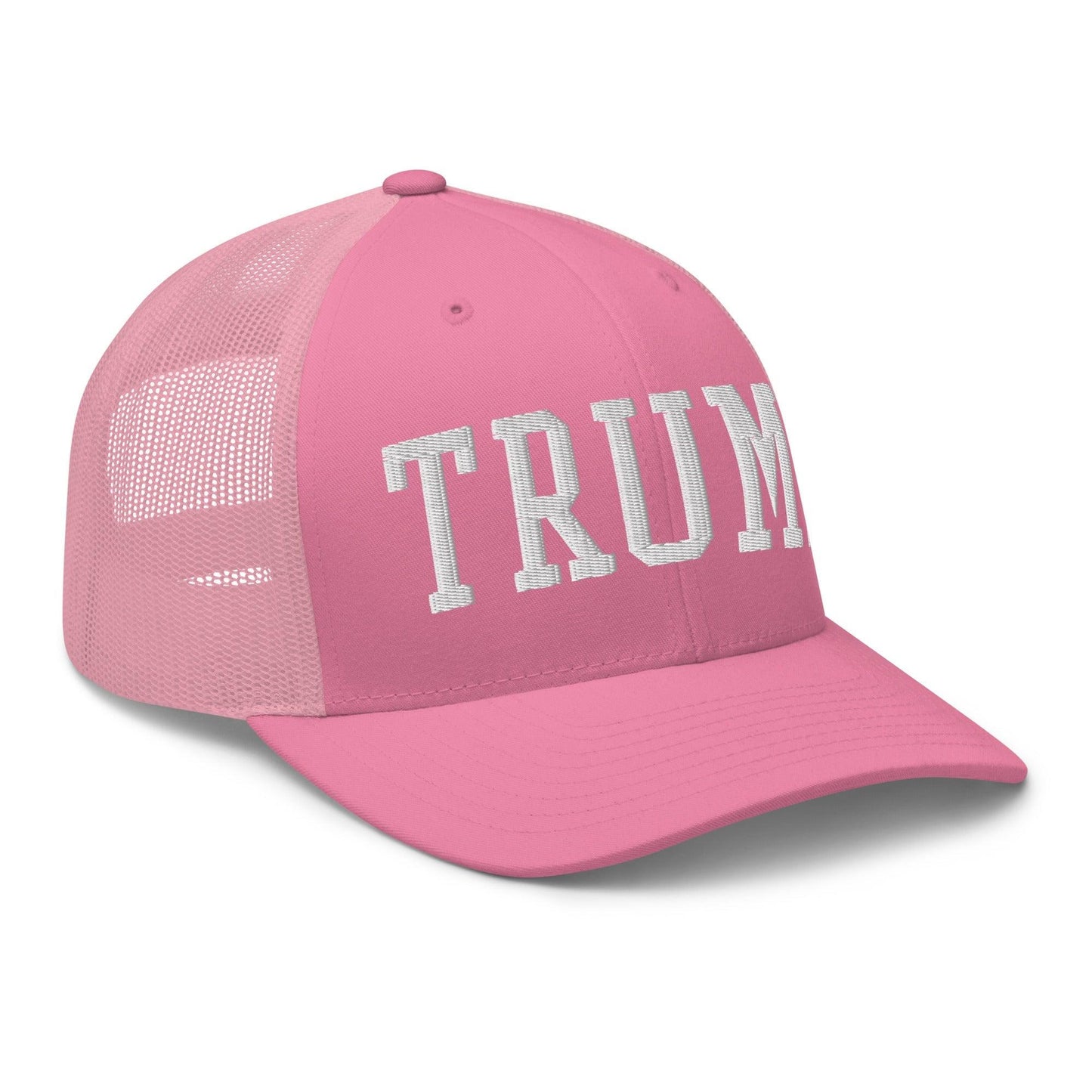 Donald Trump Block Retro Trucker Hat - Headwear