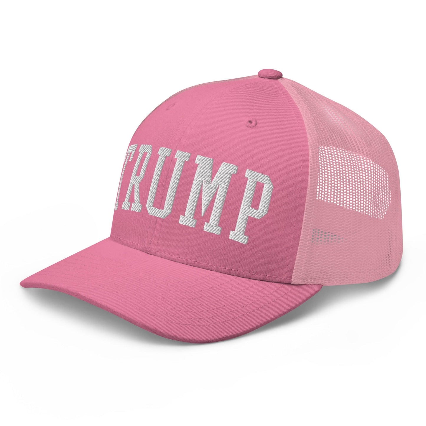 Donald Trump Block Retro Trucker Hat - Headwear