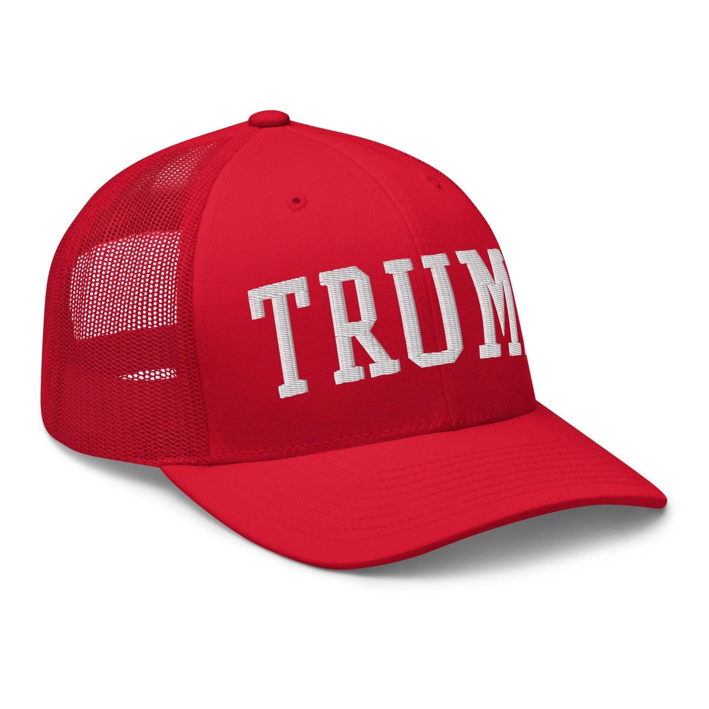 Donald Trump Block Retro Trucker Hat - Headwear