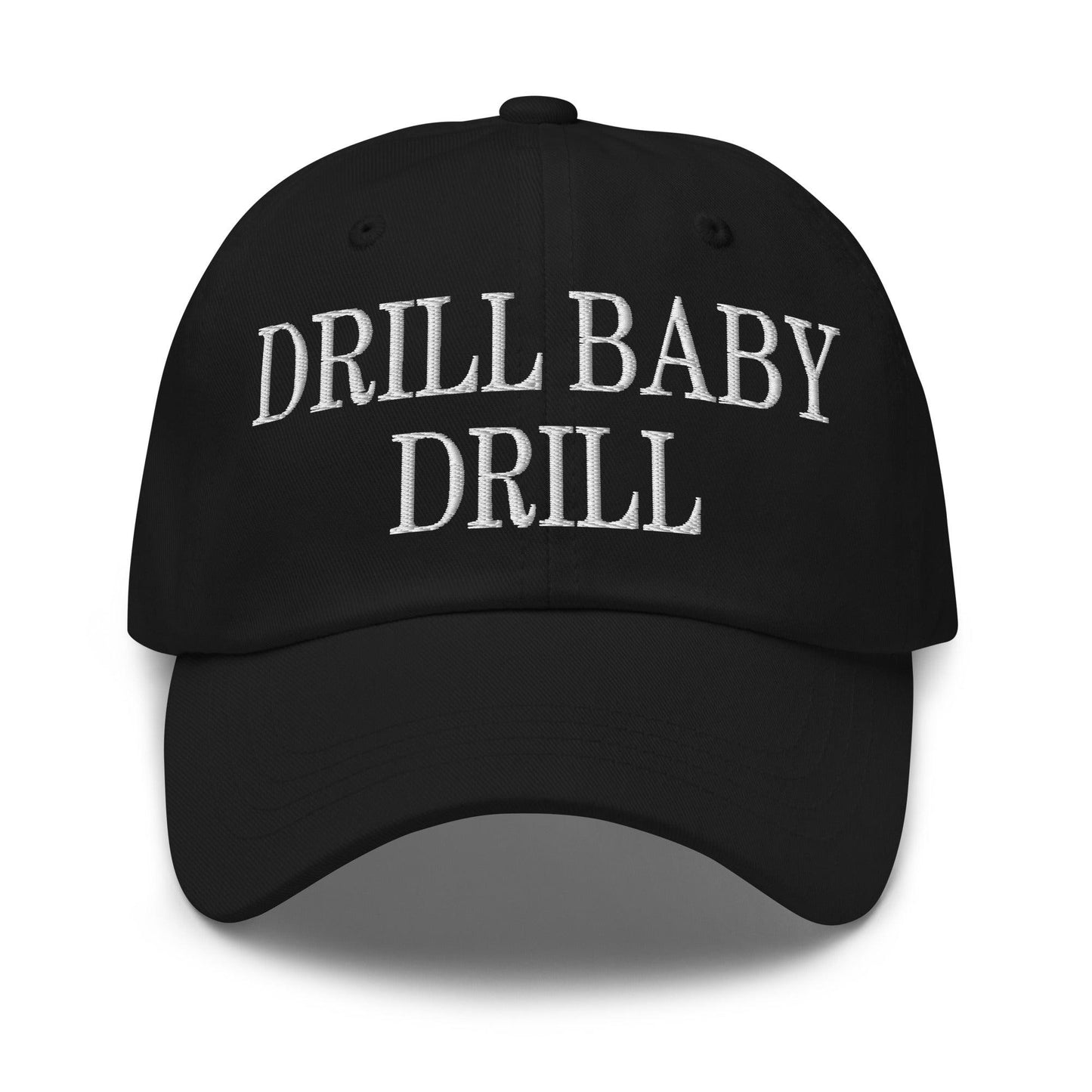 Drill Baby Golf Dad Hat - Black - Headwear