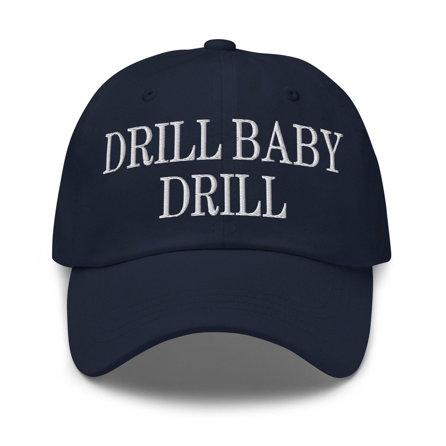 Drill Baby Golf Dad Hat - Navy - Headwear