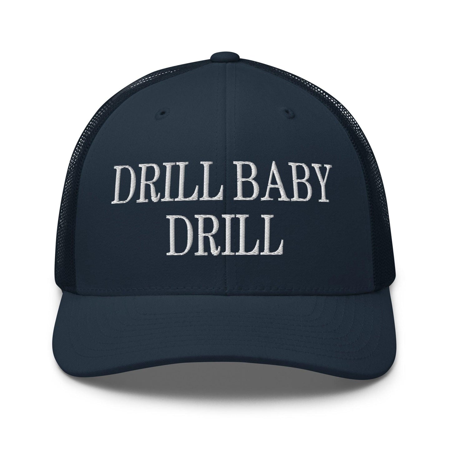 Drill Baby Retro Trucker Hat - Navy - Headwear