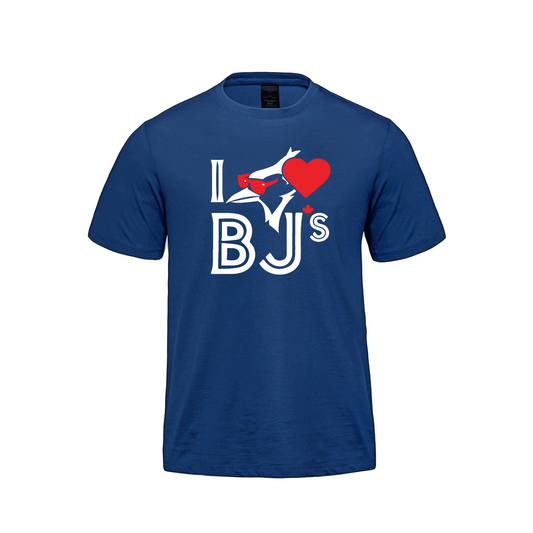 I Love BJs Sunglasses T-Shirt - Organic T-Shirt - Toronto Screen Printing