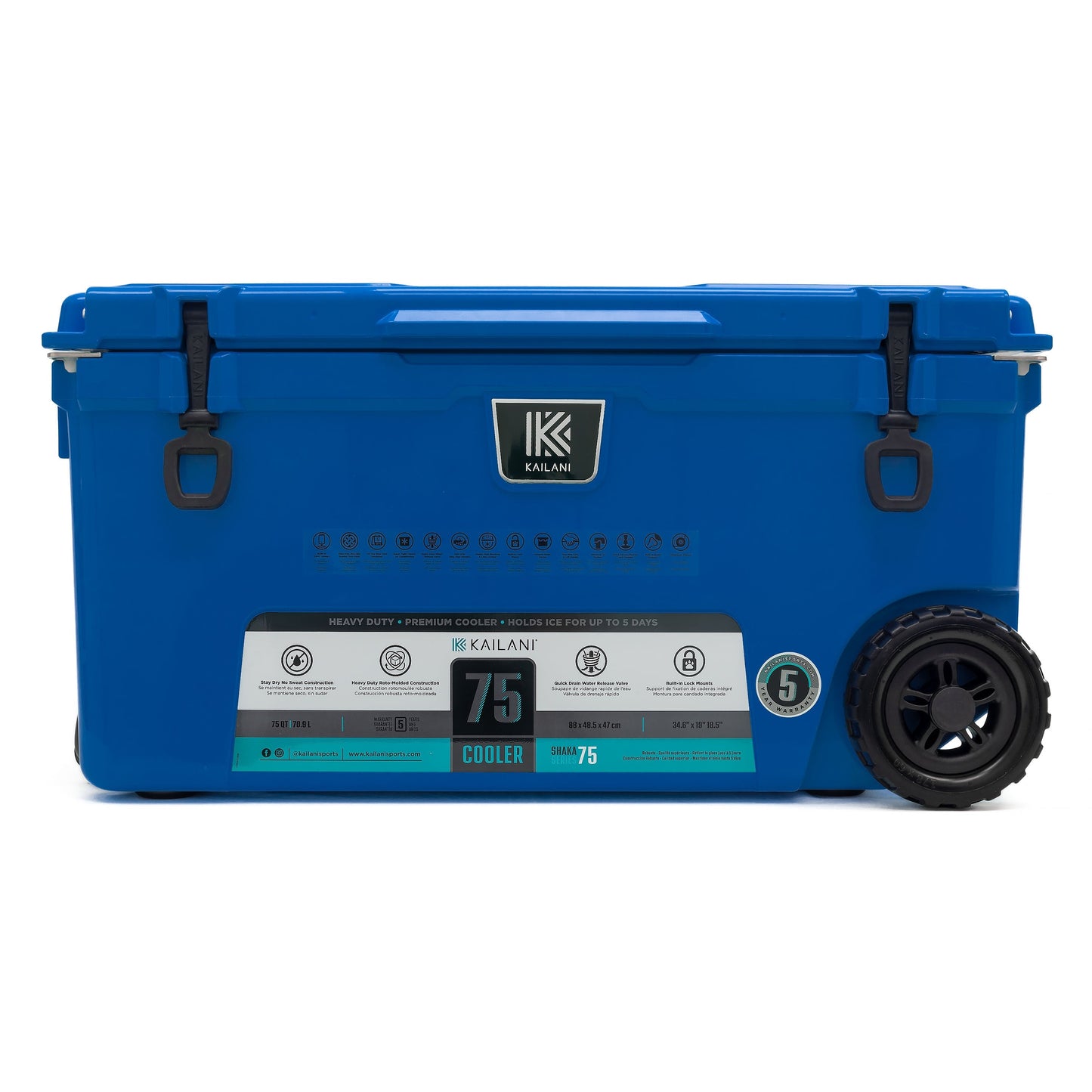 SHAKA 75 Cooler - Navy - Coolers