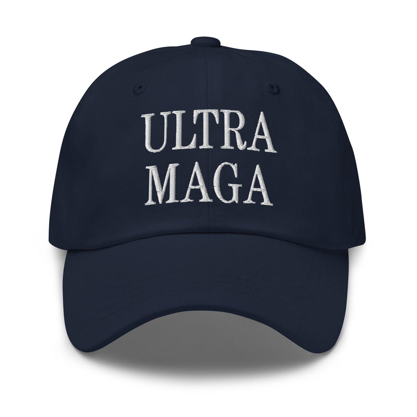 Ultra MAGA Golf Dad Hat - Navy - Headwear
