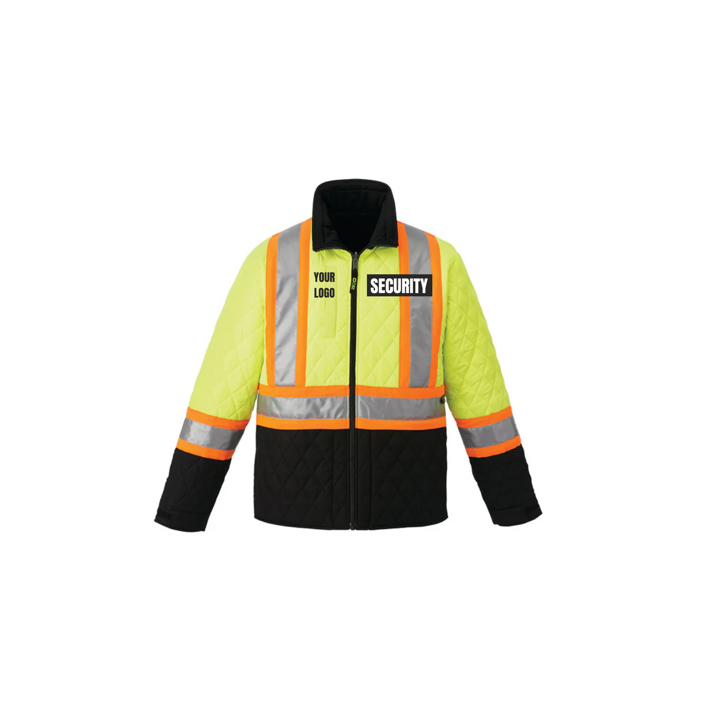 Zircon Reversible Security Hi-Vis Insulated Jacket – Cotton Canvas & Polyester