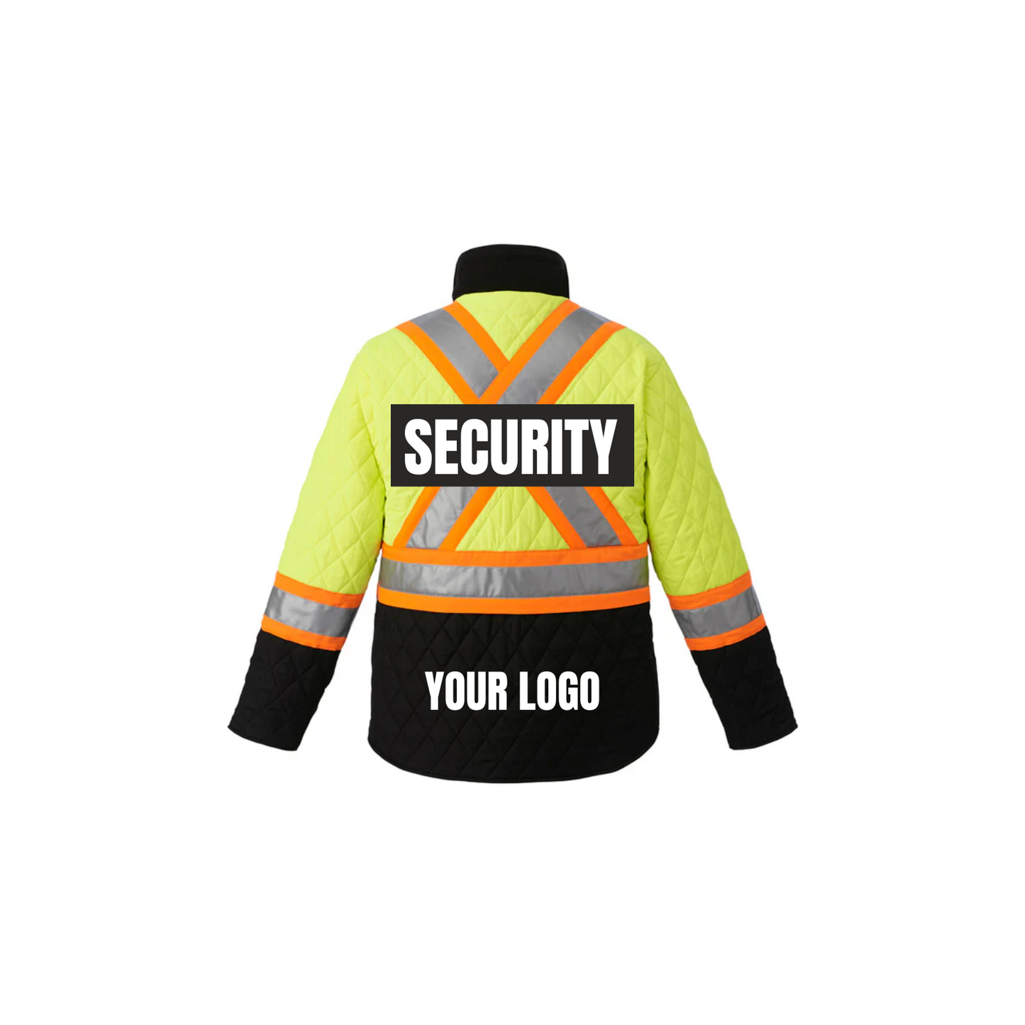 Zircon Reversible Security Hi-Vis Insulated Jacket – Cotton Canvas & Polyester