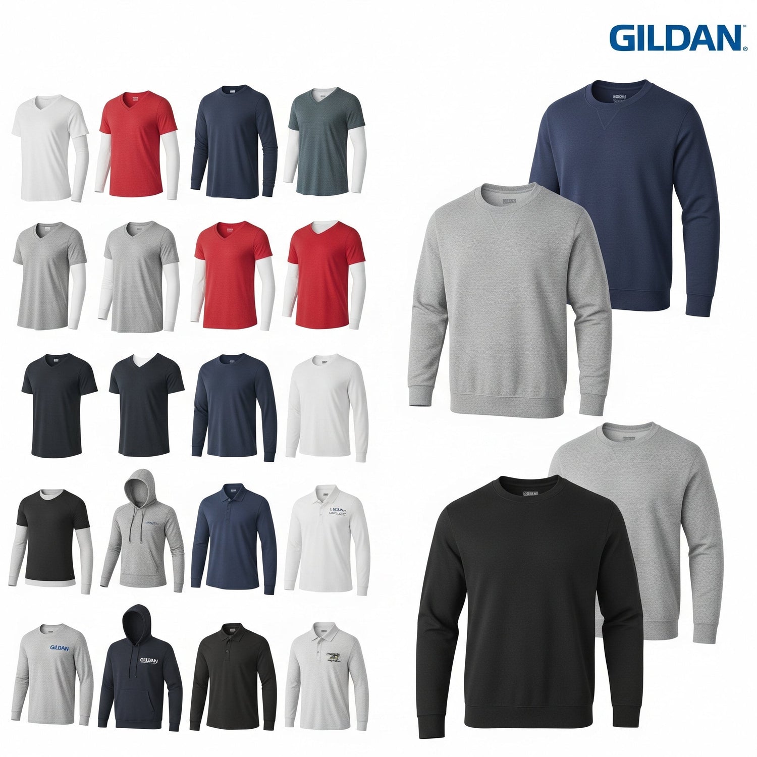 Gildan Quality Basics for Everyone: Affordable and Durable Apparel