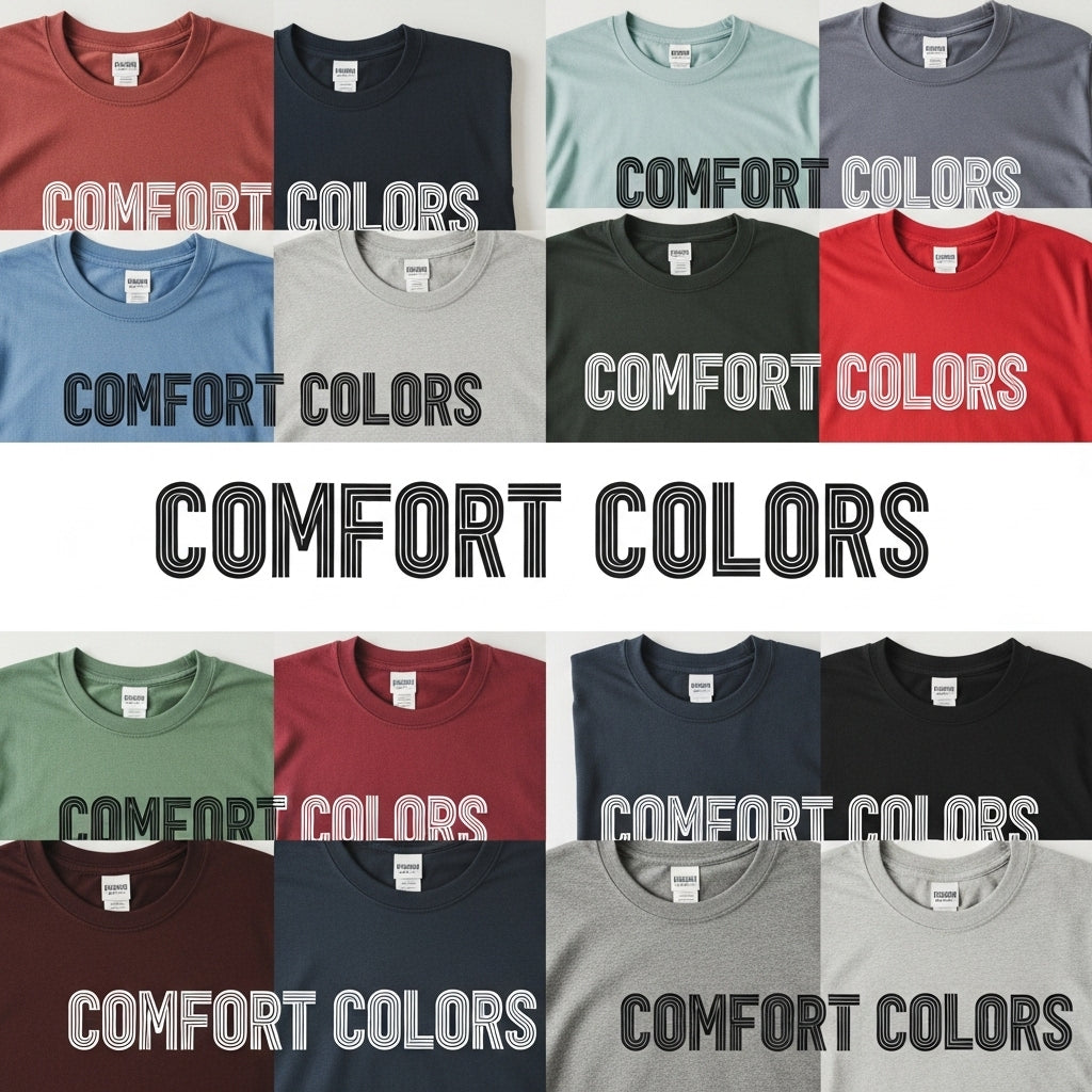 Comfort Colors: Custom Apparel Bliss