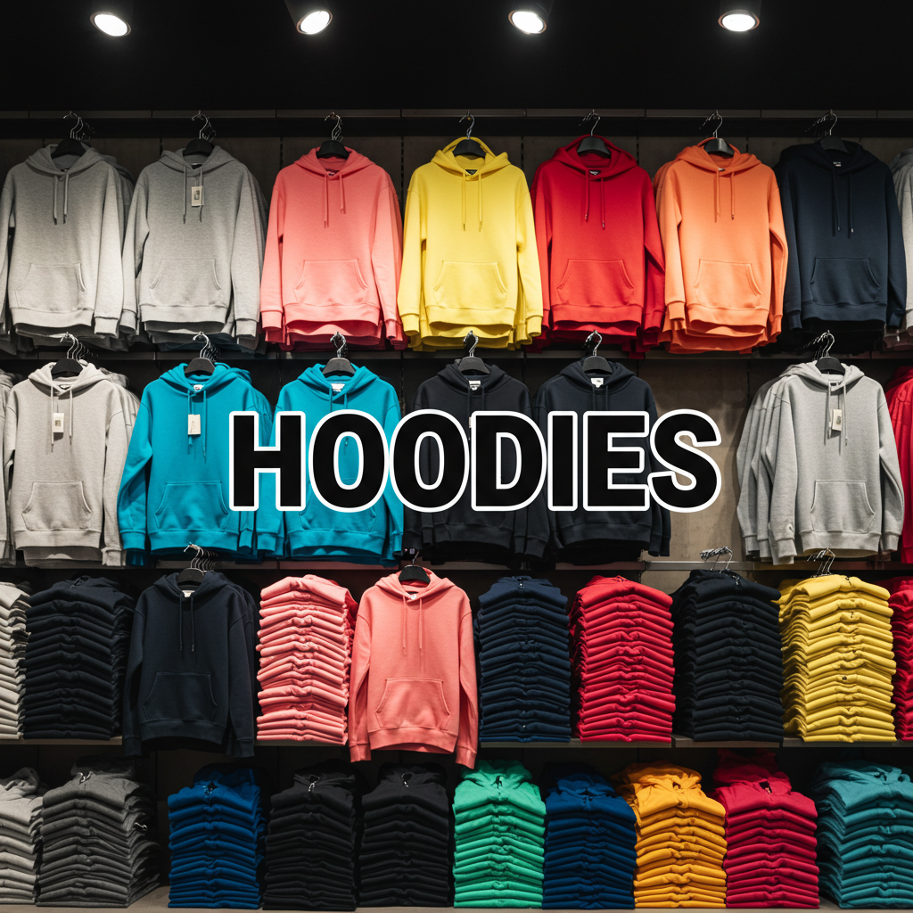 Hoodies for Ultimate Comfort – Blank & Printed Options Available