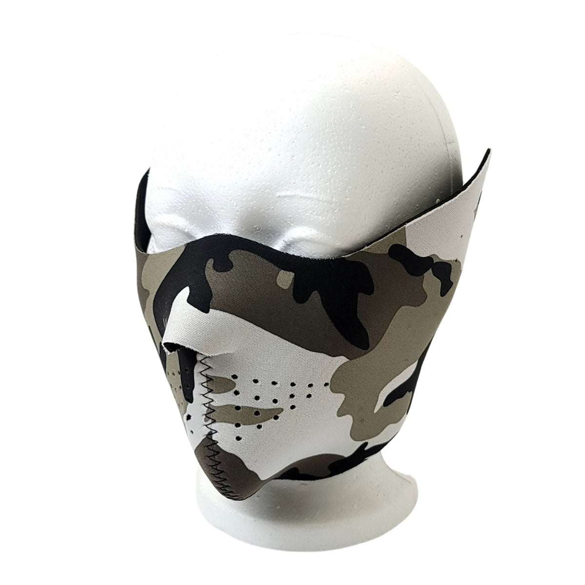 Face Mask - Half Cover City Camo Reversible - OSFA - Balaclava