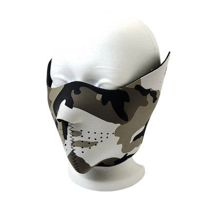 Face Mask - Half Cover City Camo Reversible - OSFA - Balaclava
