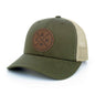 Canada Compass Leather Patch Hat
