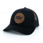 USA Leather Patch Hat