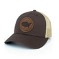 USA Leather Patch Hat