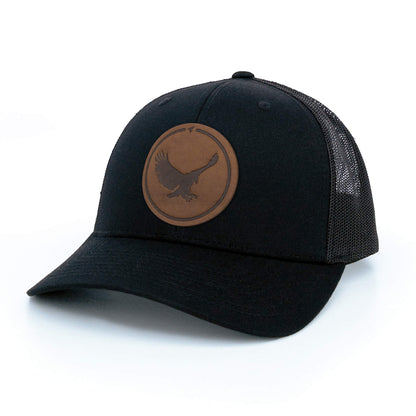 Eagle Leather Patch Hat