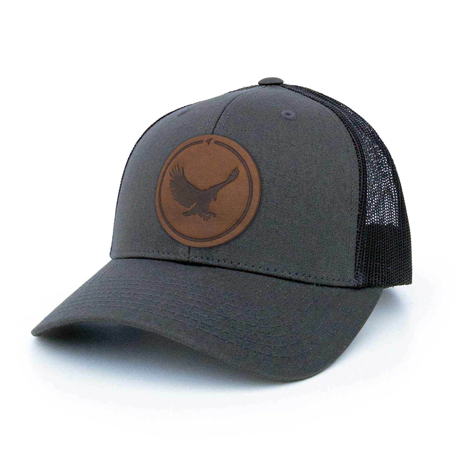 Eagle Leather Patch Hat