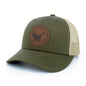 Eagle Leather Patch Hat