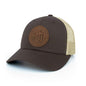 Stellar Night Leather Patch Hat