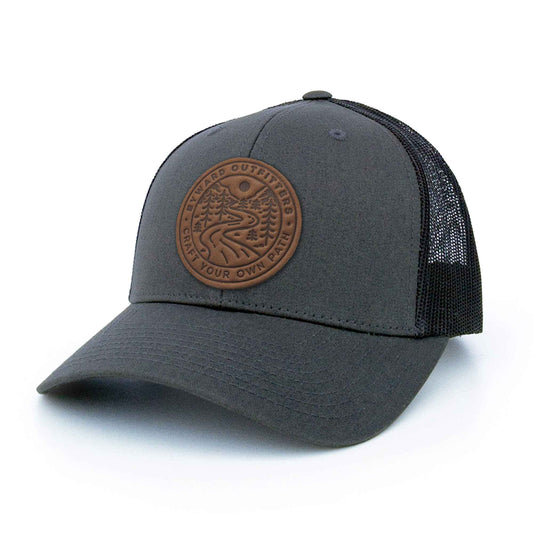 Winding Wilderness Leather Patch Hat