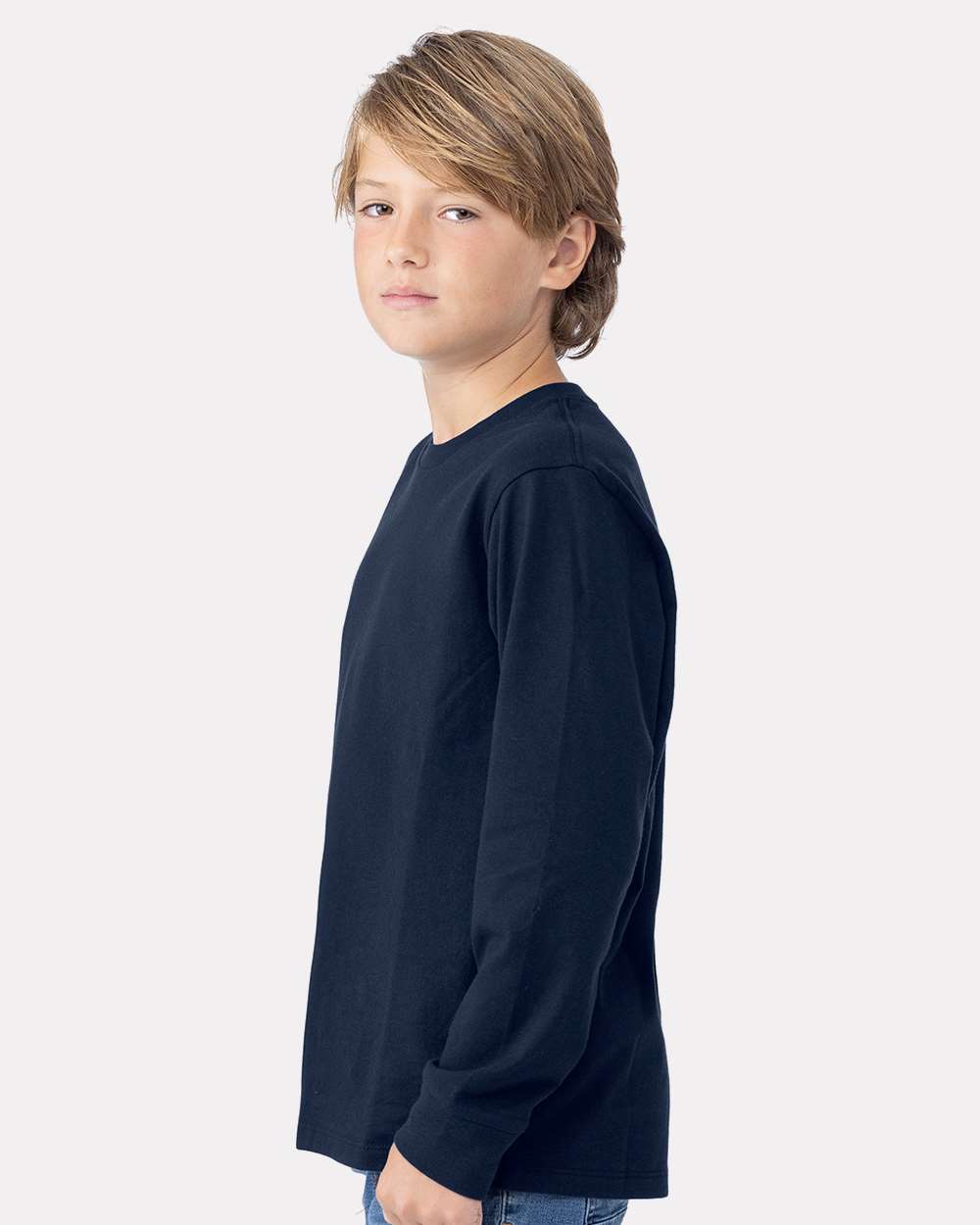 Next Level Youth Cotton Long Sleeve T-Shirt 3311