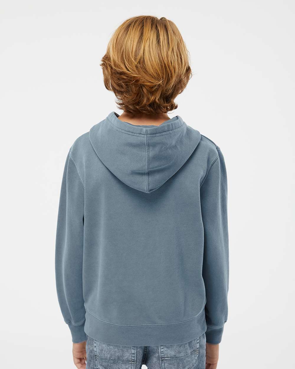 Independent Trading Co. Youth Midweight Pigment-Dyed Hooded Sweatshirt PRM1500Y