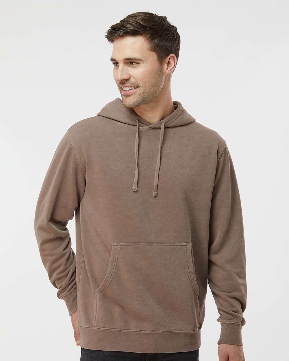 Independent Trading Co. Midweight Pigment-Dyed Hooded Sweatshirt PRM4500