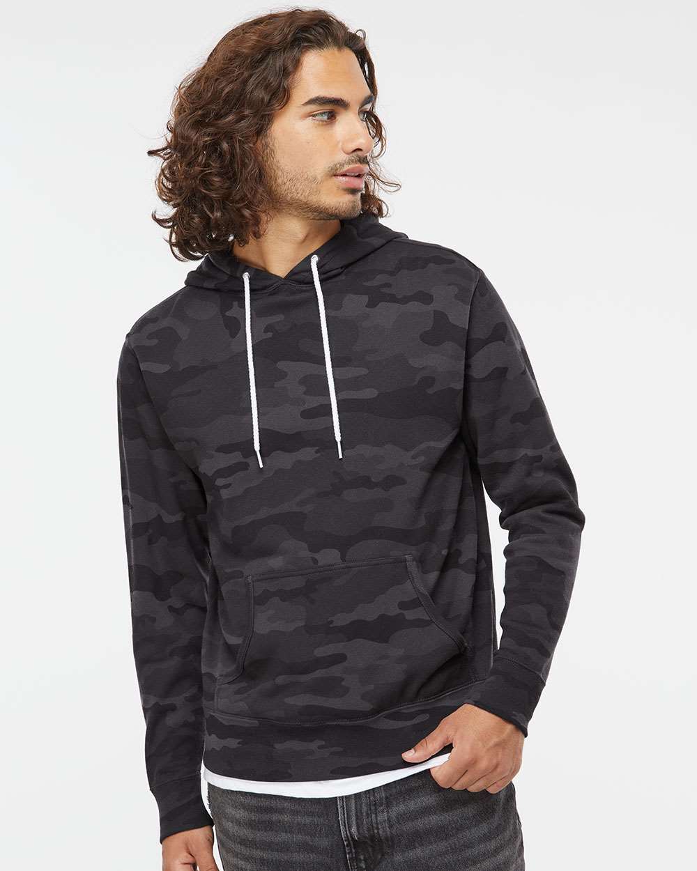 Independent Trading Co. Lightweight Hooded Sweatshirt AFX90UN