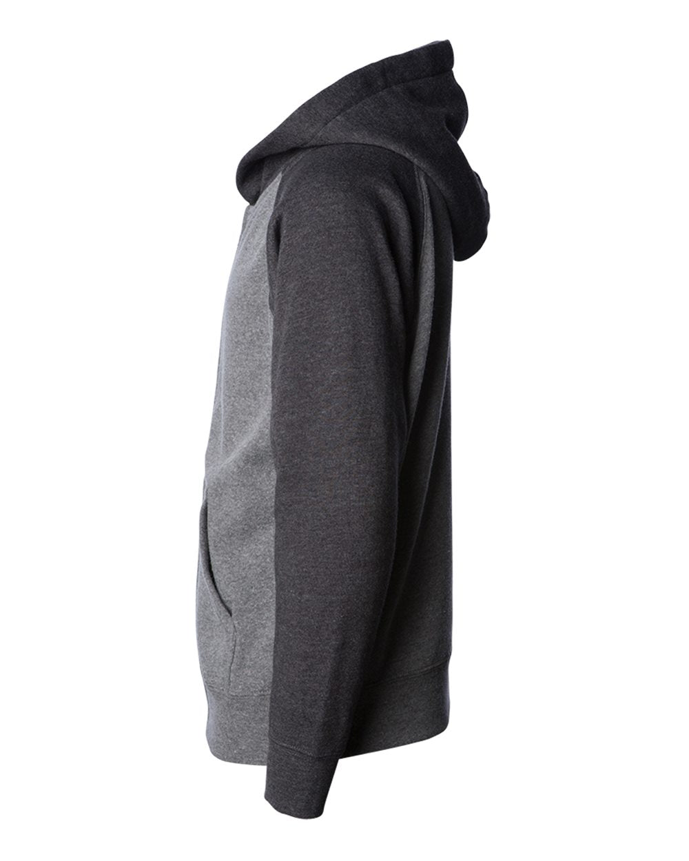 Independent Trading Co. Youth Lightweight Special Blend Raglan Zip Hood PRM15YSBZ