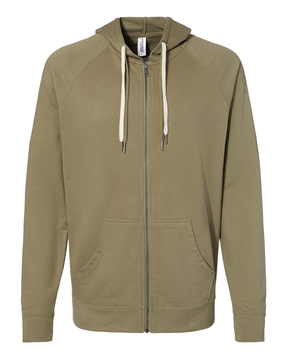 Independent Trading Co. Icon Lightweight Loopback Terry Full-Zip Hooded Sweatshirt SS1000Z