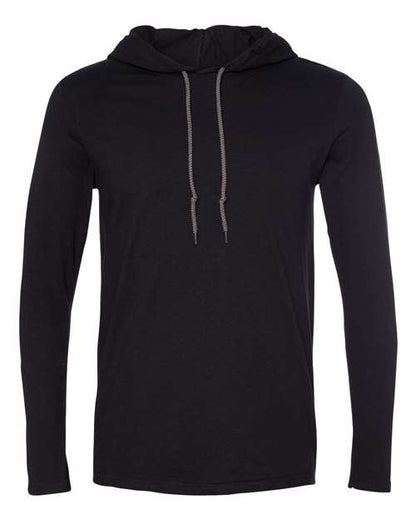 Unisex Softstyle® Lightweight Hooded Long Sleeve T-Shirt -  - 10653