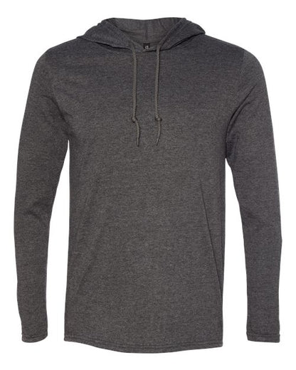 Unisex Softstyle® Lightweight Hooded Long Sleeve T-Shirt -  - 10653